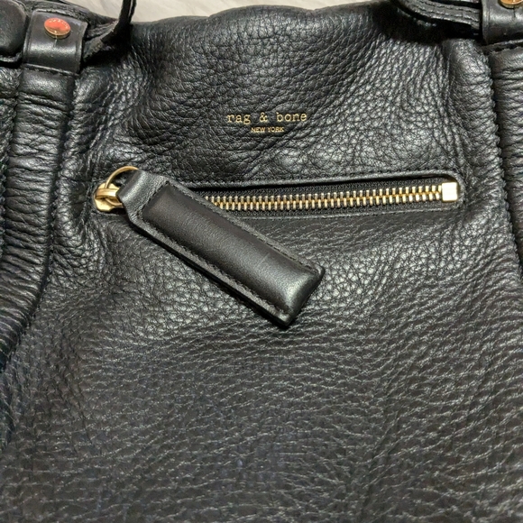 RAG & BONE Aston Leather Satchel  Handbag, Purse, Weekender Bag, Carry MSRP $925 - Picture 9 of 12